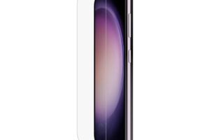 Belkin ScreenForce TrueClear Curve - Skjermbeskyttelse for mobiltelefon - blått lys - film - for Samsung Galaxy S23+