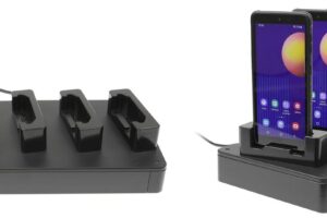 Brodit 4 way desktop charging dock,