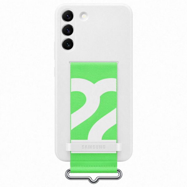 Samsung S22+ White Silicone Cover