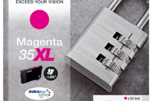 Padlock Singlepack Magenta