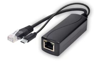 MicroConnect 1000Mbit POE Splitter USB-C