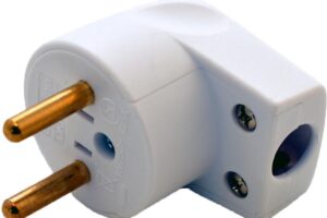 MicroConnect Danish Power plug angled,