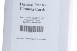 Cleaning card, 4.5 x 6"