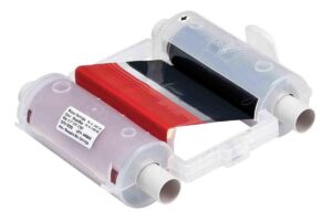 105 mm Black/Red Ribbon