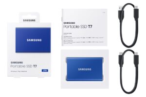 SAMSUNG Portable SSD T7 2TB blue