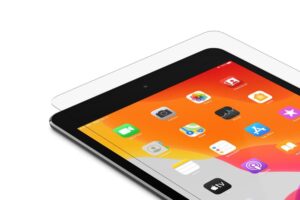 Belkin ScreenForce - Skjermbeskyttelse for nettbrett - glass - for Apple 10.2-inch iPad (7. generasjon, 8. generasjon, 9. generasjon)
