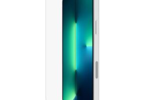 Belkin ScreenForce UltraGlass - Skjermbeskyttelse for mobiltelefon - antimikrobiell - glass - for Apple iPhone 13 Pro Max