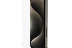 Belkin ScreenForce UltraGlass 2 - Skjermbeskyttelse for mobiltelefon - 9H, behandlet - glass - for Apple iPhone 15 Pro
