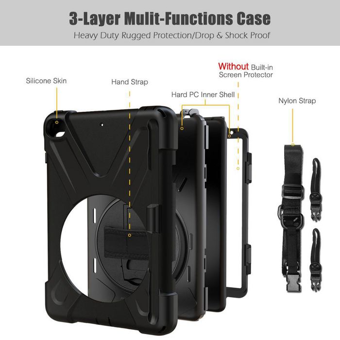 eSTUFF iPad Mini 5/4 AUSTIN Defender - Bilde 4
