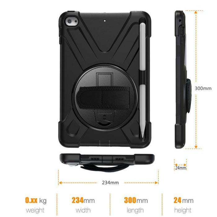 eSTUFF iPad Mini 5/4 AUSTIN Defender - Bilde 5