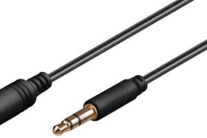 MicroConnect Headphone & AUX Cable, 1.5m