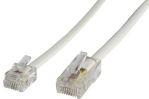 MicroConnect RJ11-RJ45 6M M/M White