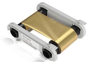 Colour ribbon, gold