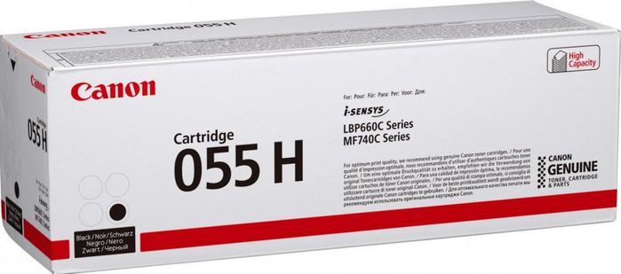 Cartridge 055 H BK