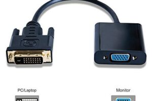 MicroConnect Adapter DVI-D to VGA adapter