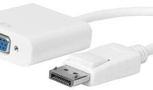 MicroConnect Displayport-VGA M-F, 15cm