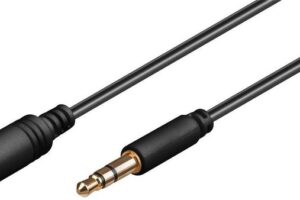 MicroConnect Headphone & AUX Cable, 0.5m