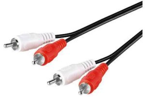 MicroConnect Stereo RCA Cable, 0.5 meter
