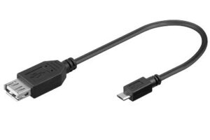 MicroConnect USB A - B Micro F-M 0,20m