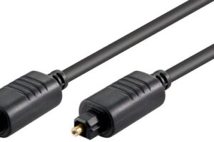 MicroConnect Toslink M-M 10m Black
