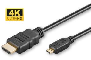 MicroConnect 4K HDMI A-D cable, 2m