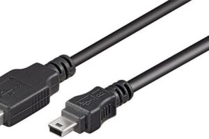 MicroConnect USB A - Mini USB B 5P 1.8m M-M