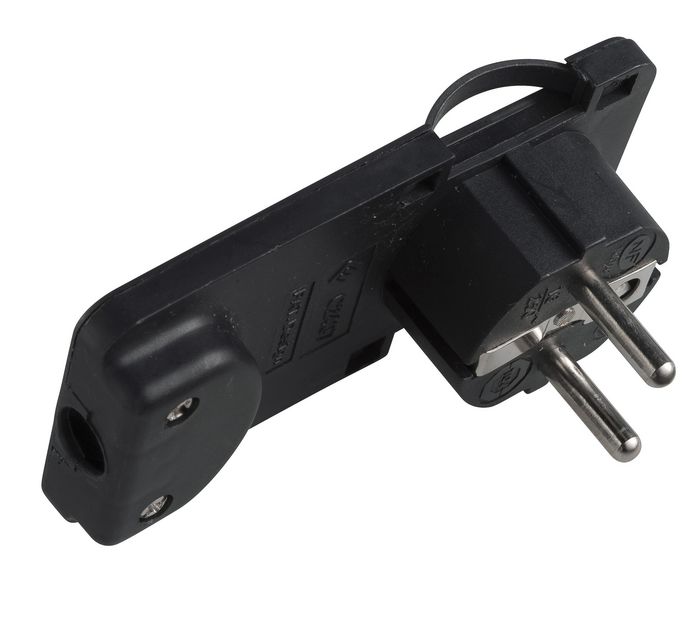 MicroConnect Schuko Angled Power Plug