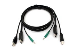 Black Box SECURE KVM CABLE, DP, USB