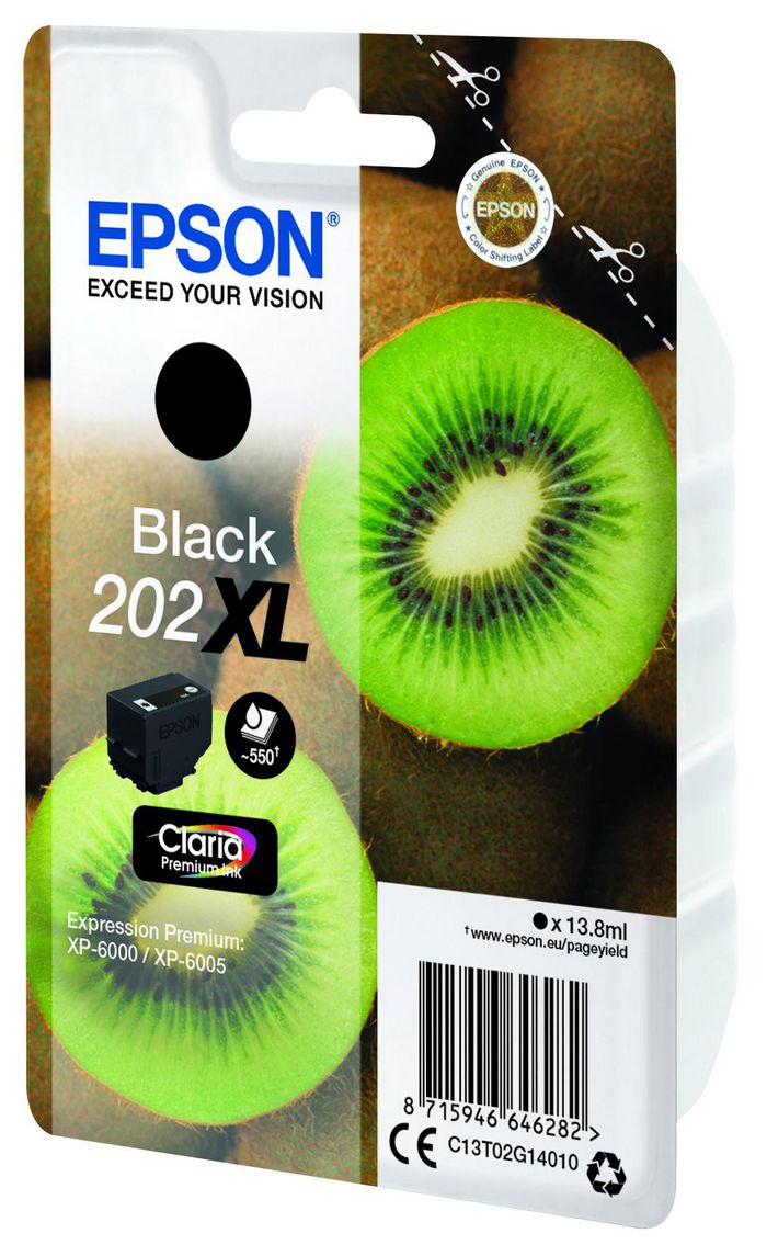 EPSON Singlepack Black 202XL Kiwi - Bilde 3