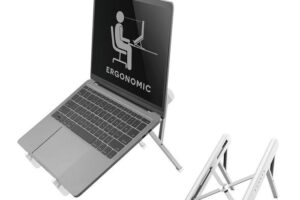 Neomounts Foldable Laptop Stand - Silver