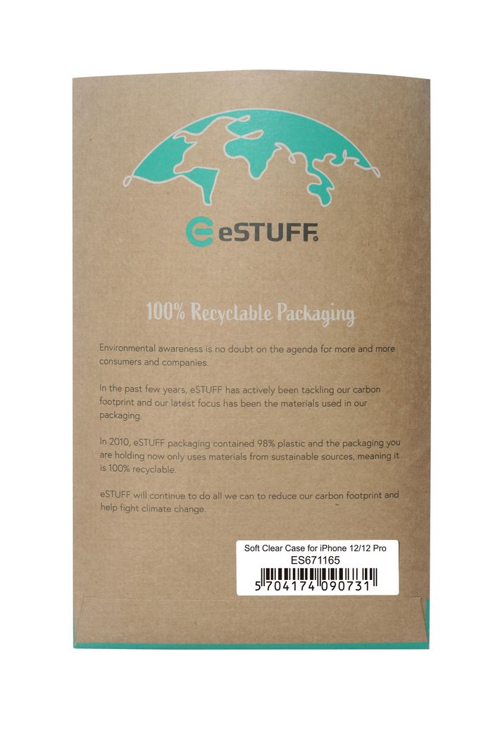eSTUFF LONDON iPhone 12/12 Pro Clear - Bilde 5