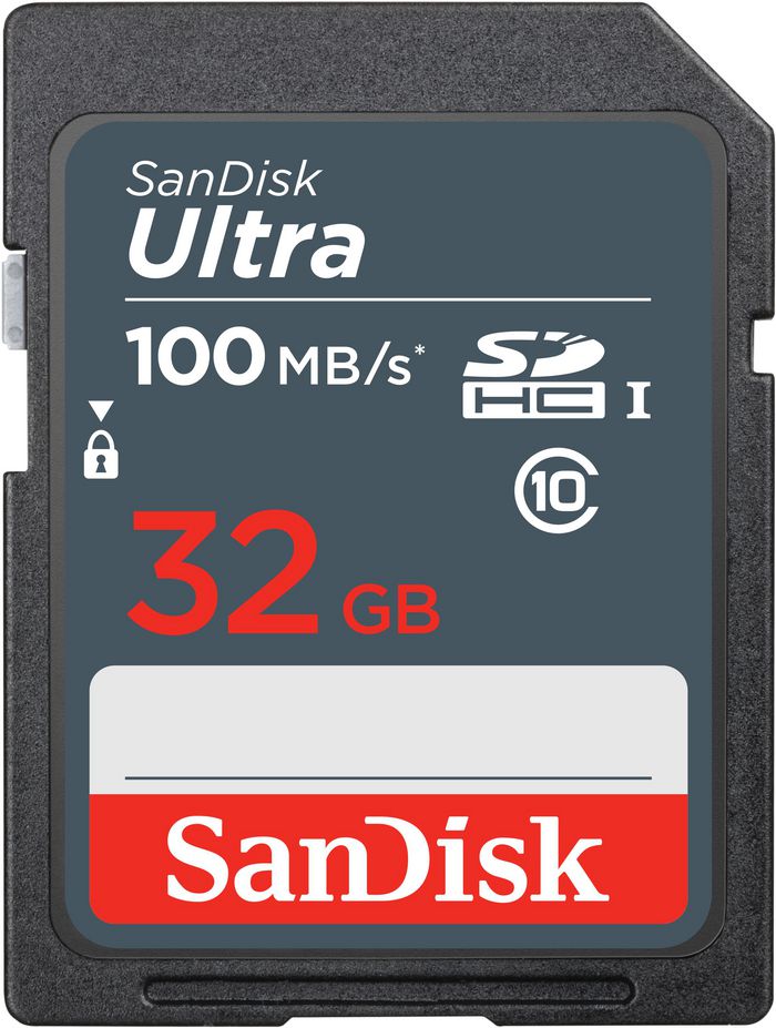 Sandisk Ultra 32GB SDHC Mem Card
