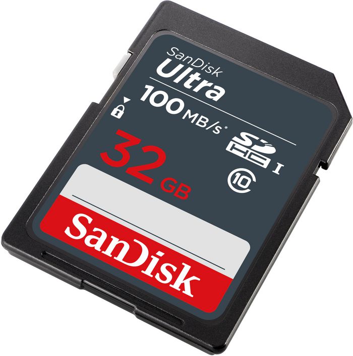 Sandisk Ultra 32GB SDHC Mem Card - Bilde 2