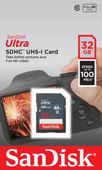 Sandisk Ultra 32GB SDHC Mem Card - Bilde 7