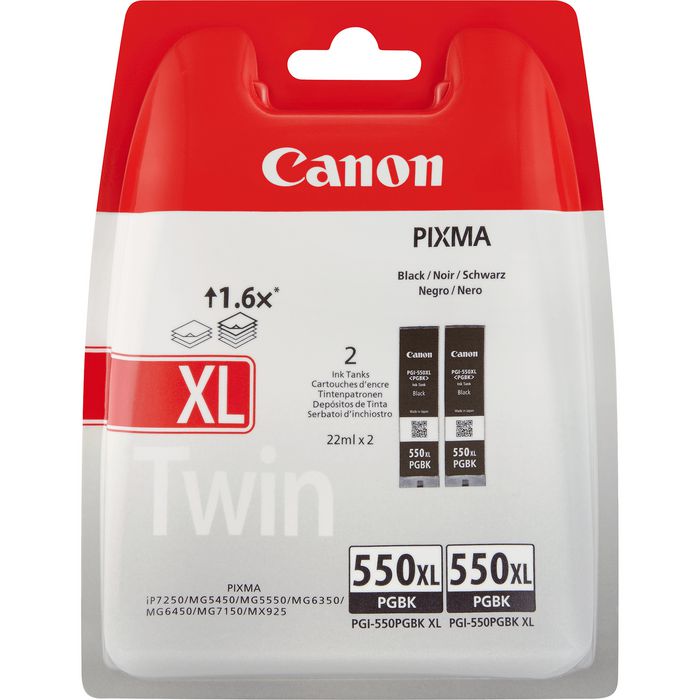 Ink Black PGI-550 XL PGBK