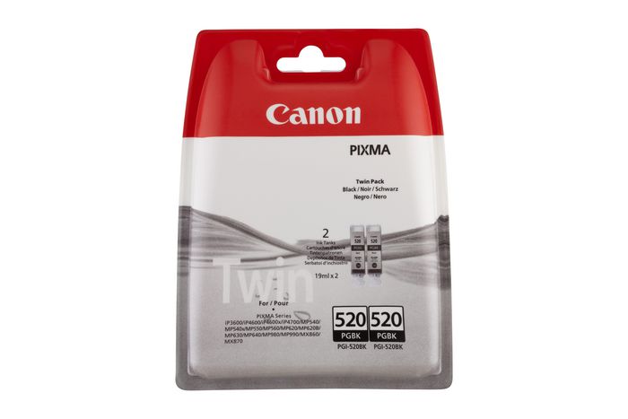 Ink Black Twin Pack PGI-520BK