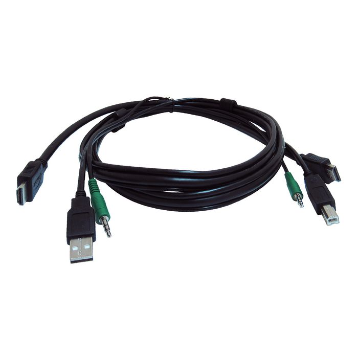 Black Box 6 ft KVM USB HDMI Cable with