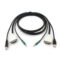 Black Box SECURE KVM CABLE, DVI, USB - Bilde 4
