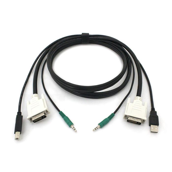 Black Box SECURE KVM CABLE, DVI, USB - Bilde 2