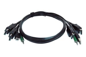Black Box 6 ft KVM USB Dual DisplayPort