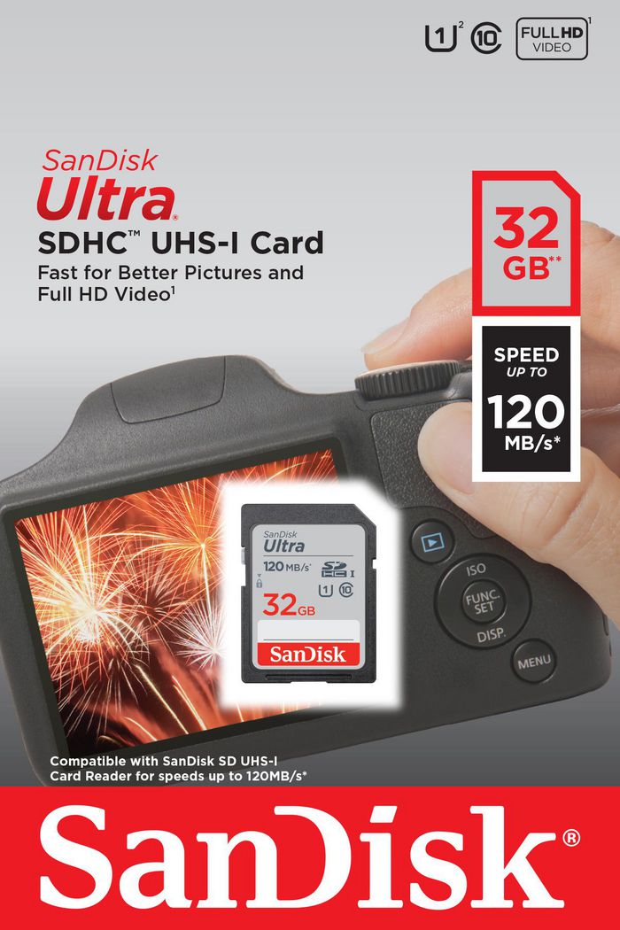 Sandisk Ultra 32 Gb Sdhc Uhs-I Class - Bilde 2