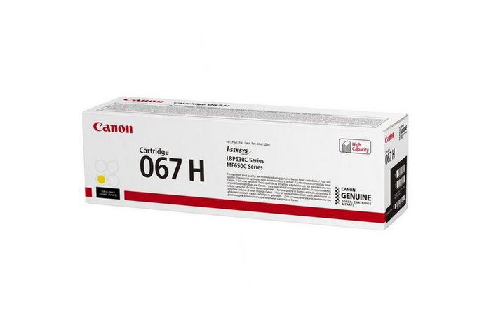 CANON Toner Cartridge 067 H Y - Bilde 3