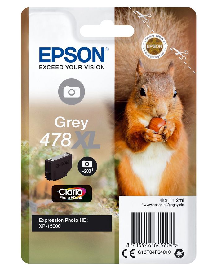 Squirrel Singlepack Grey