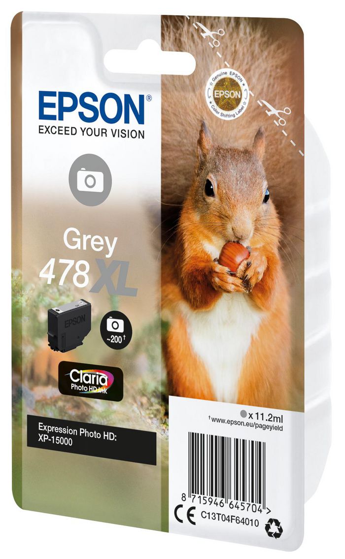 Squirrel Singlepack Grey - Bilde 3