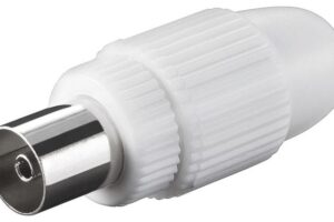 Goobay TV COAXIAL PLUG 9.5 MM FEM -