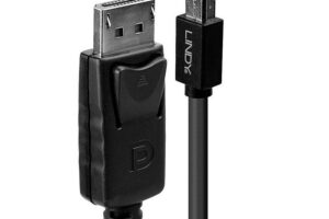 Lindy Mini Dp To Dp Cable, Black 3M