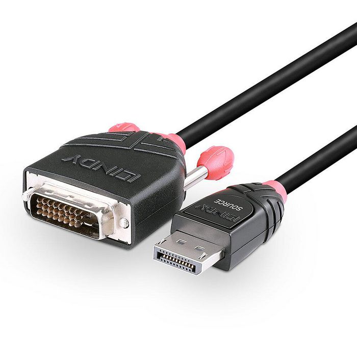 Lindy 2M Displayport To Dvi Cable - Bilde 5