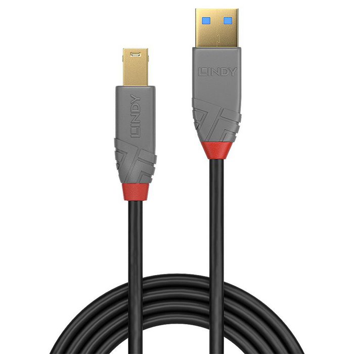 Lindy 2M Usb 3.2 Type A To B Cable, - Bilde 2