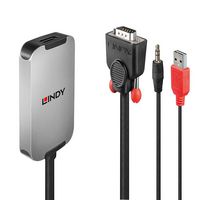 Lindy Vga To Displayport 1.2 - Bilde 3