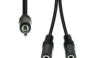 ProXtend 3-Pin to 2x 2-Pin Cable M-F